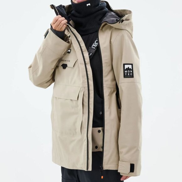 NWT! Montec Doom W Ski Jacket Women Sand LARGE - Picture 2 of 16